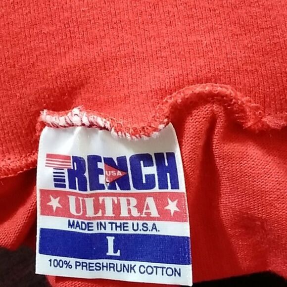 THENCH USA ULTRA MADE IN USA 💯 COTTON NFL SAN FRANCISCO 49 ERS MEN SWEATSHIRT L - Picture 3 of 5